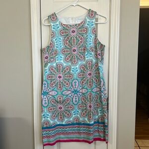 Pretty London Times Sleeveless Floral Dress